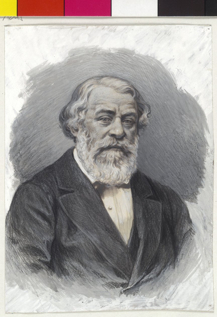 Eudoxius Baron von Hormuzaki (Eudoxiu Hurmuzaki) von Wilhelm Hecht