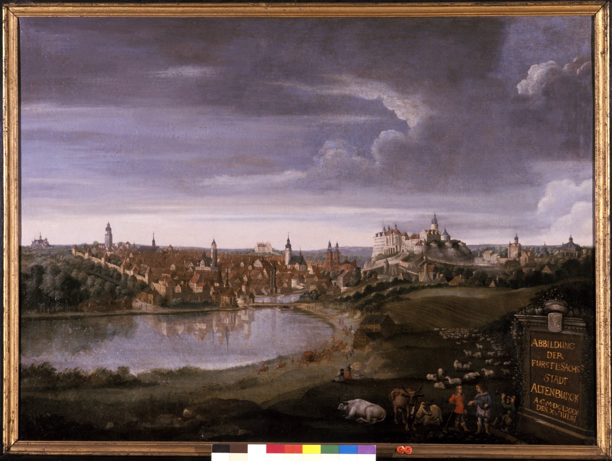 Ansicht von Altenburg von Wilhelm I Richter