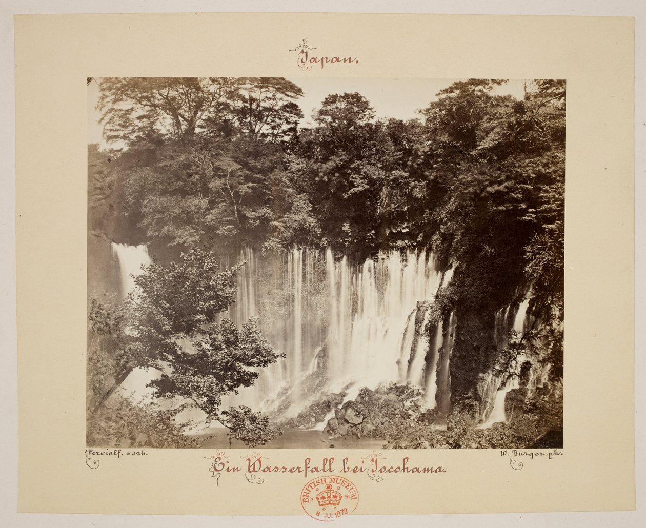Wasserfall in Yokohama von Wilhelm J. Burger