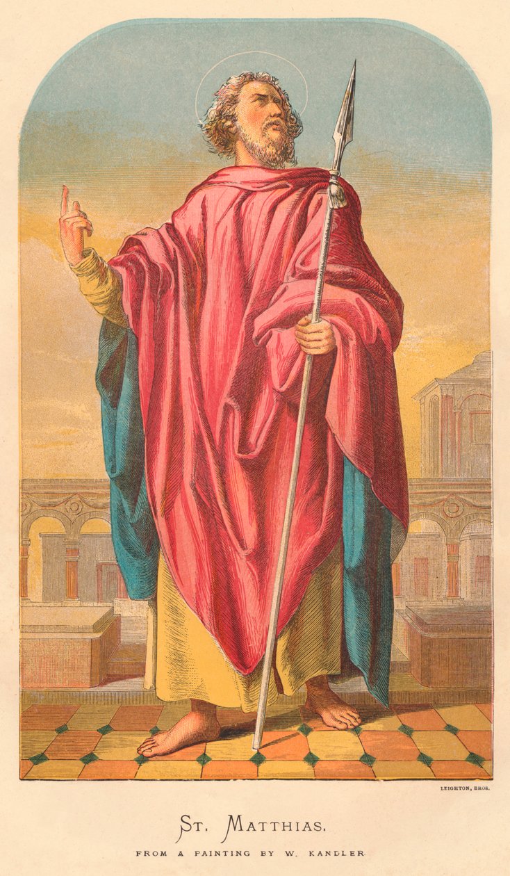 St. Matthias, Mitte bis Ende des 19. Jahrhunderts von Wilhelm Kandler