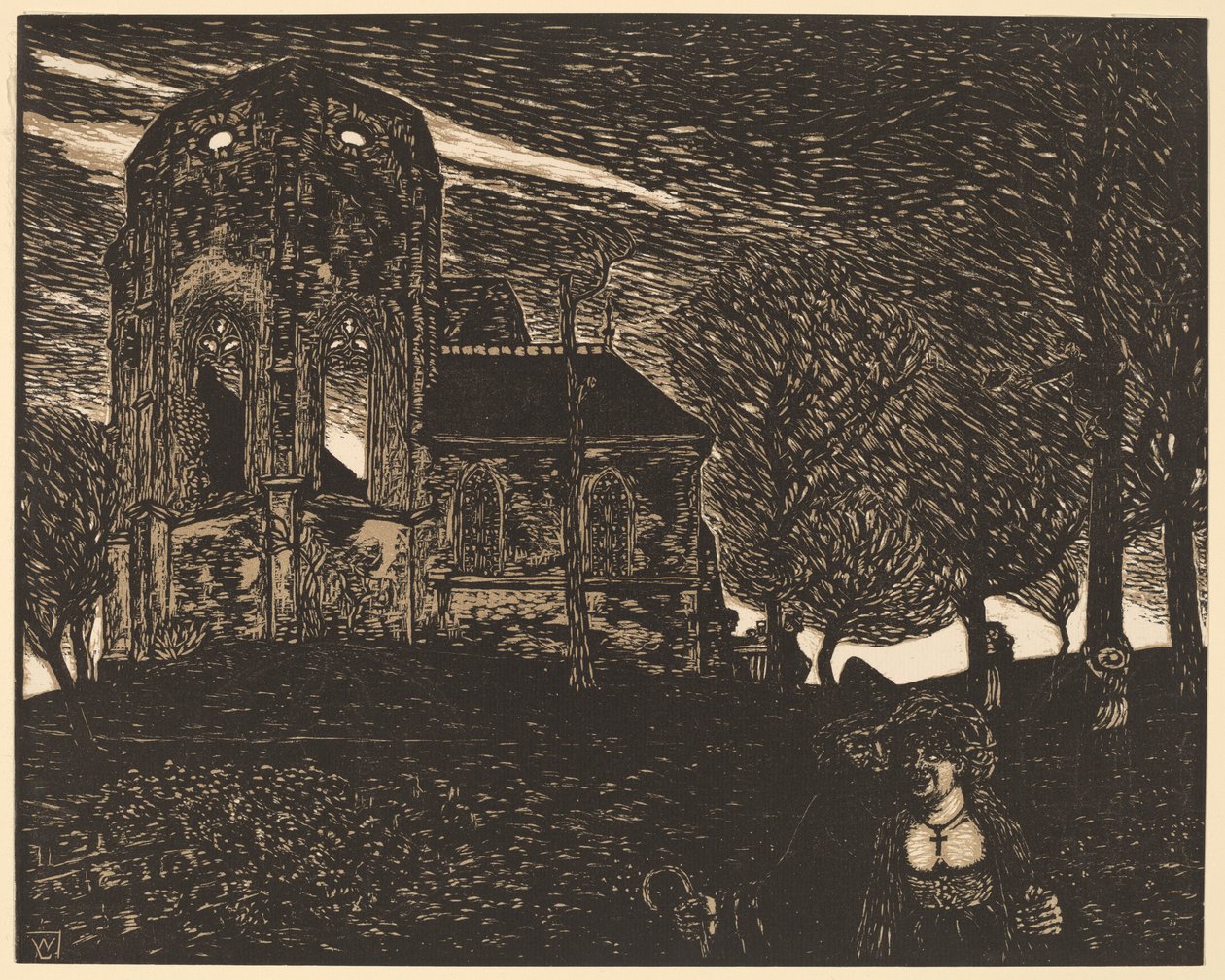 Frühlingssturm von Wilhelm Laage