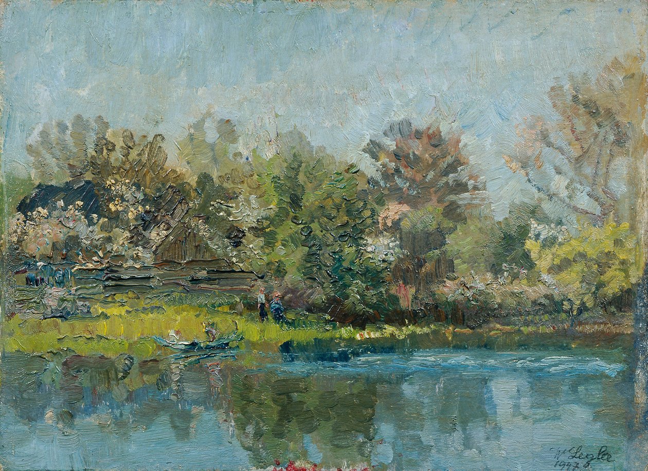 Alte Donau von Wilhelm Legler