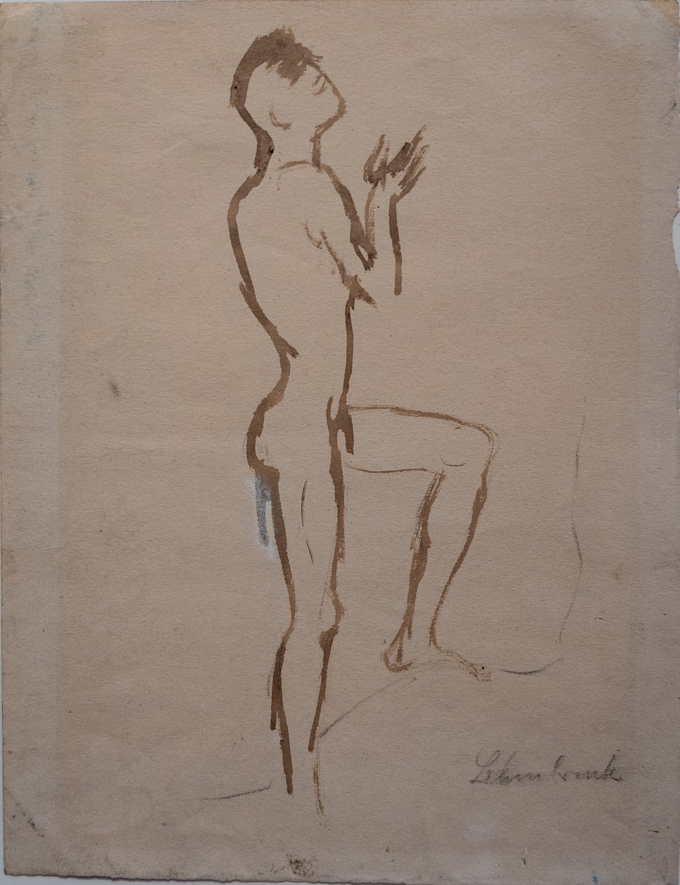 Emporsteigender Mann von Wilhelm Lehmbruck