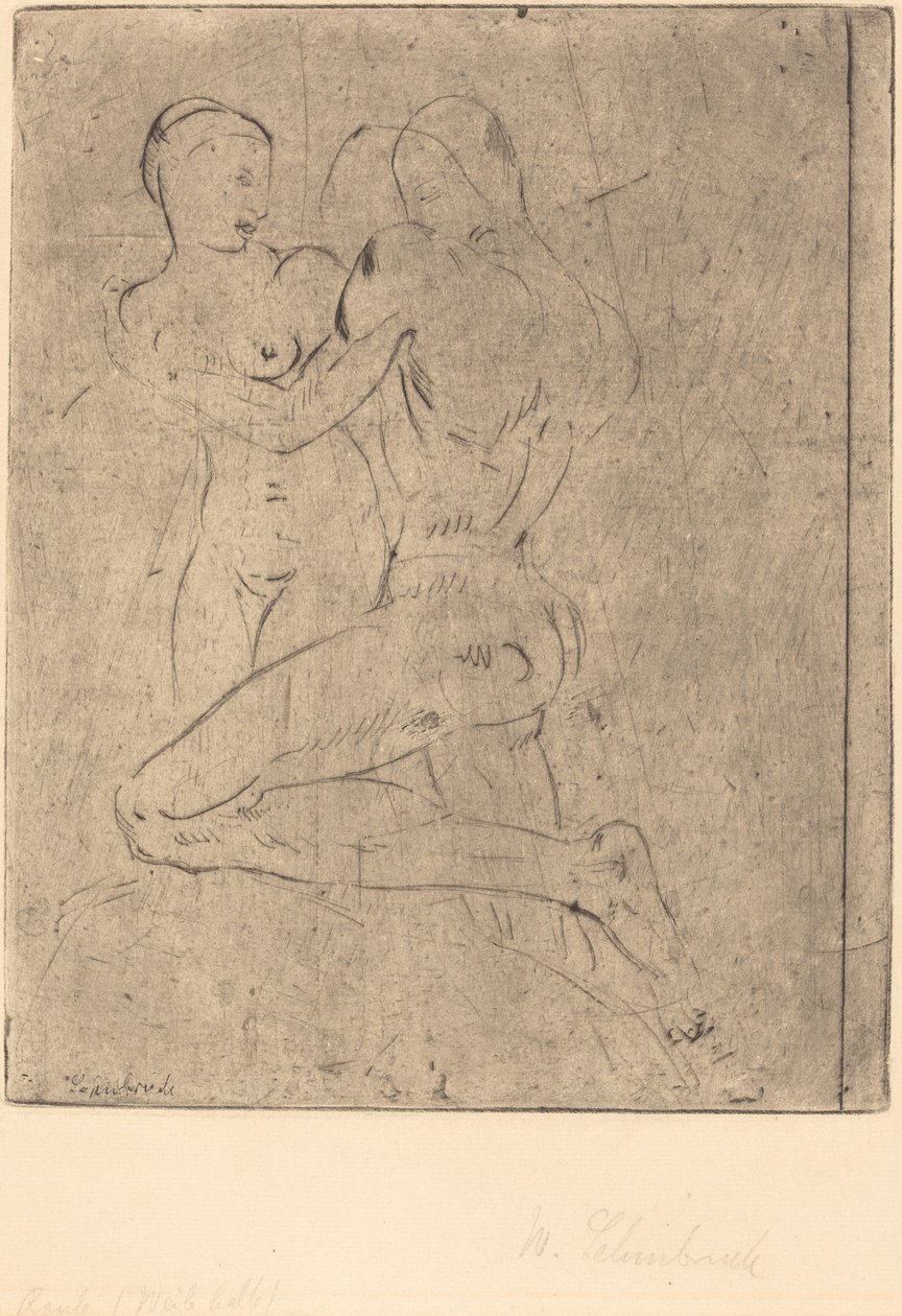 Raub II von Wilhelm Lehmbruck