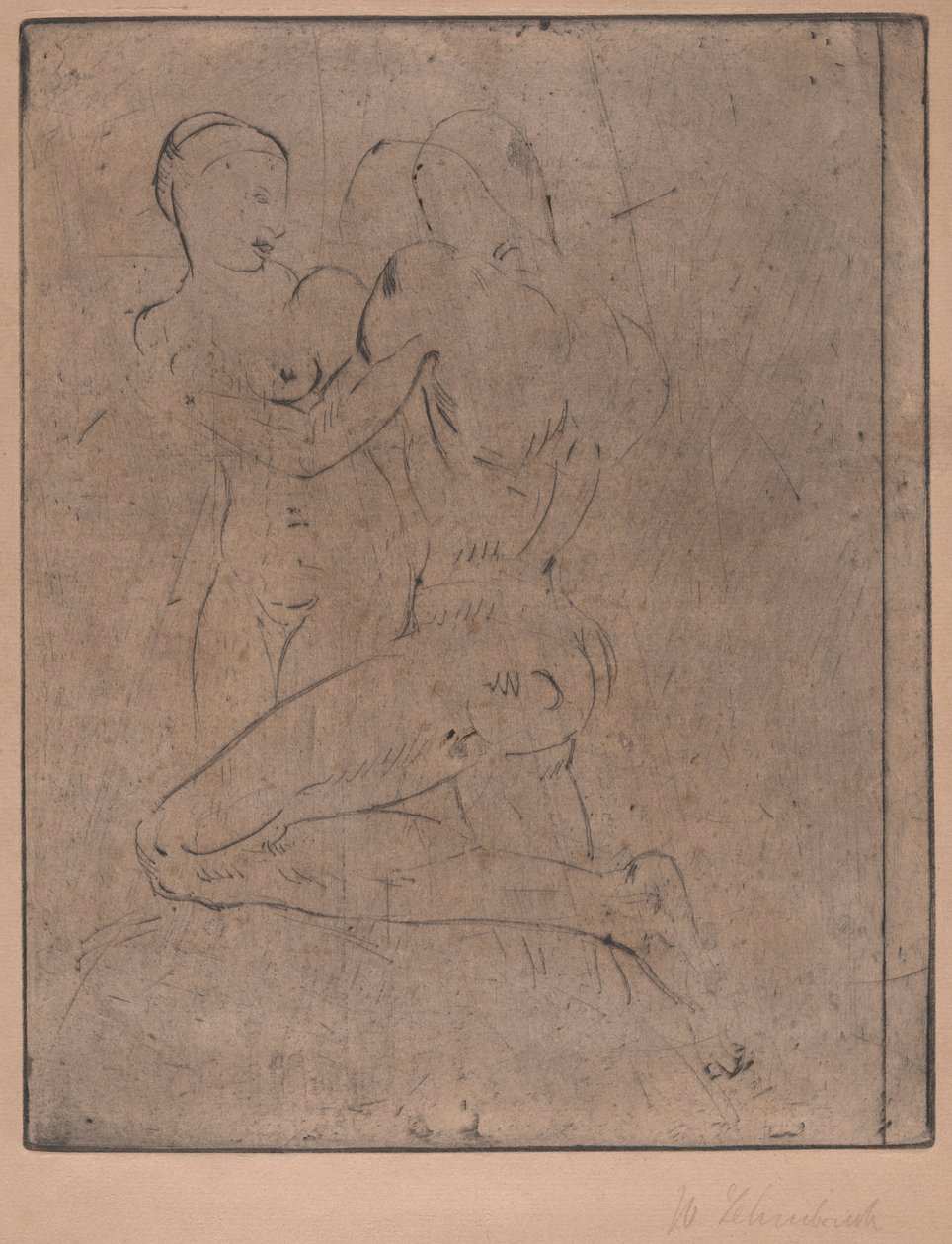 Raub II von Wilhelm Lehmbruck