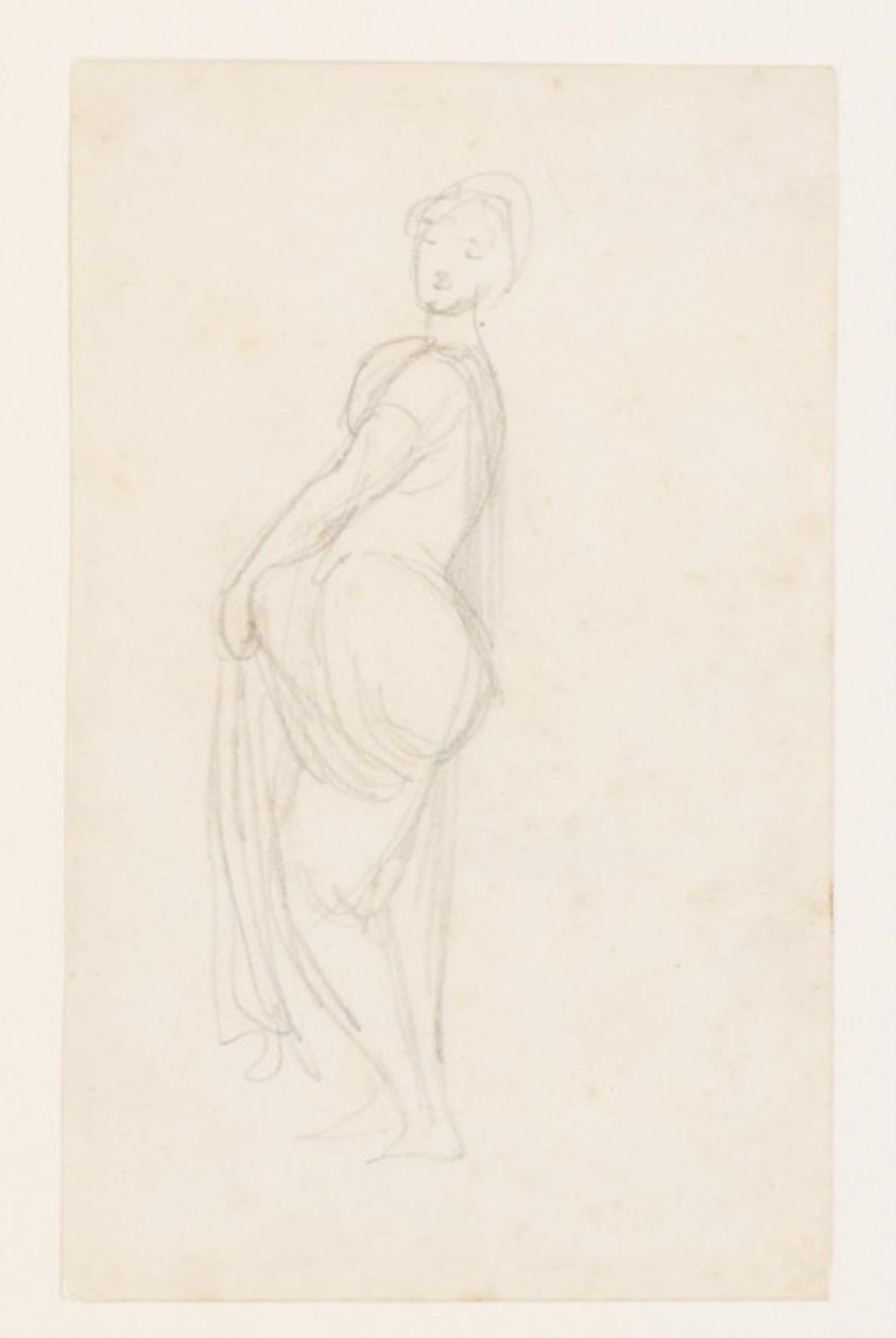 Tanzende Frau von Wilhelm Marstrand