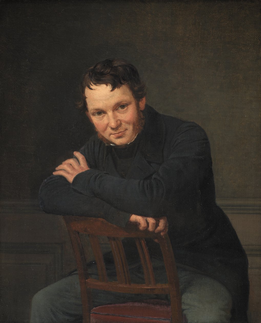 Gottlieb Bindesbøll, dänischer Architekt von Wilhelm Marstrand