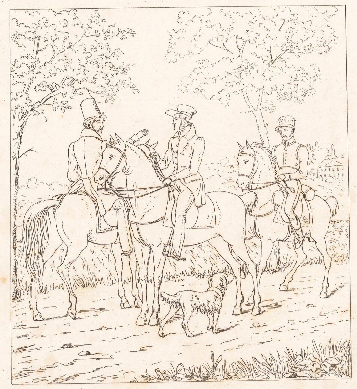 Reiter von Wilhelm Marstrand