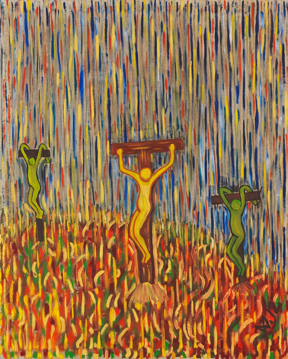 Die Kreuzigung von Wilhelm Morgner