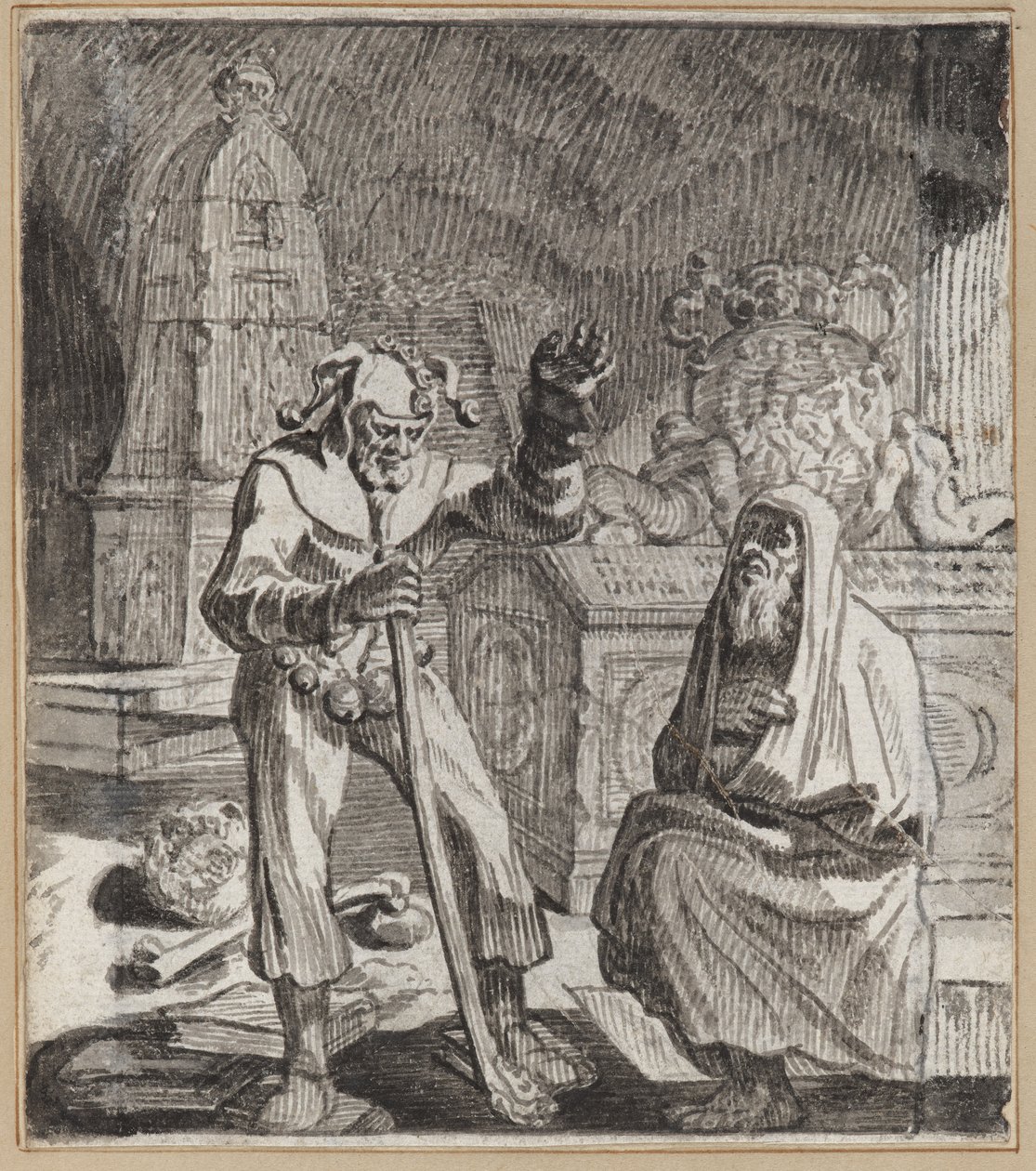 Der Wahrsager-Narr von Wilhelm Stettler