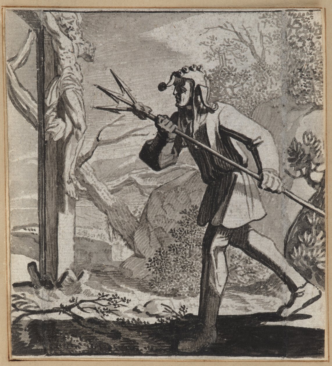Der gottbelastende Narr von Wilhelm Stettler