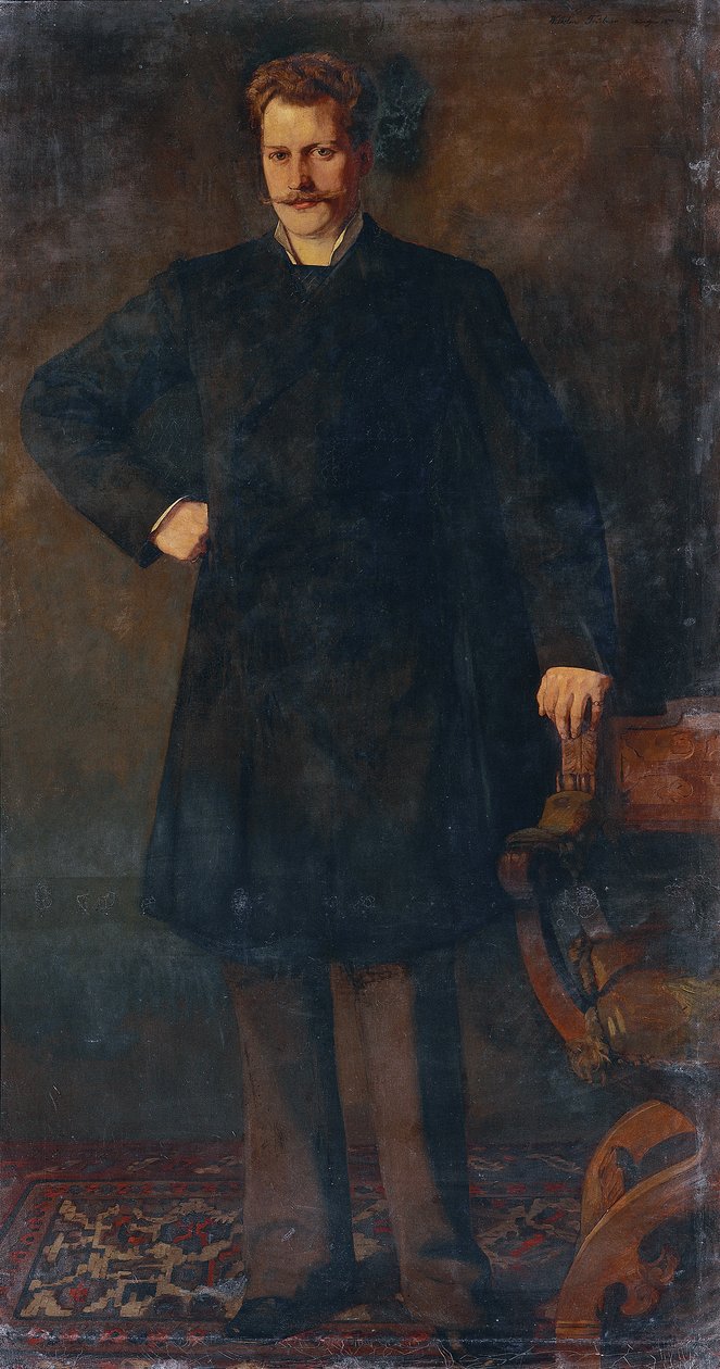 Der Kammersänger Theodor Reichmann von Wilhelm Trübner