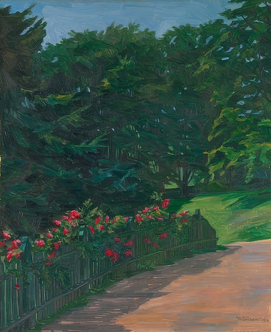 Landschaft von Wilhelm Trübner
