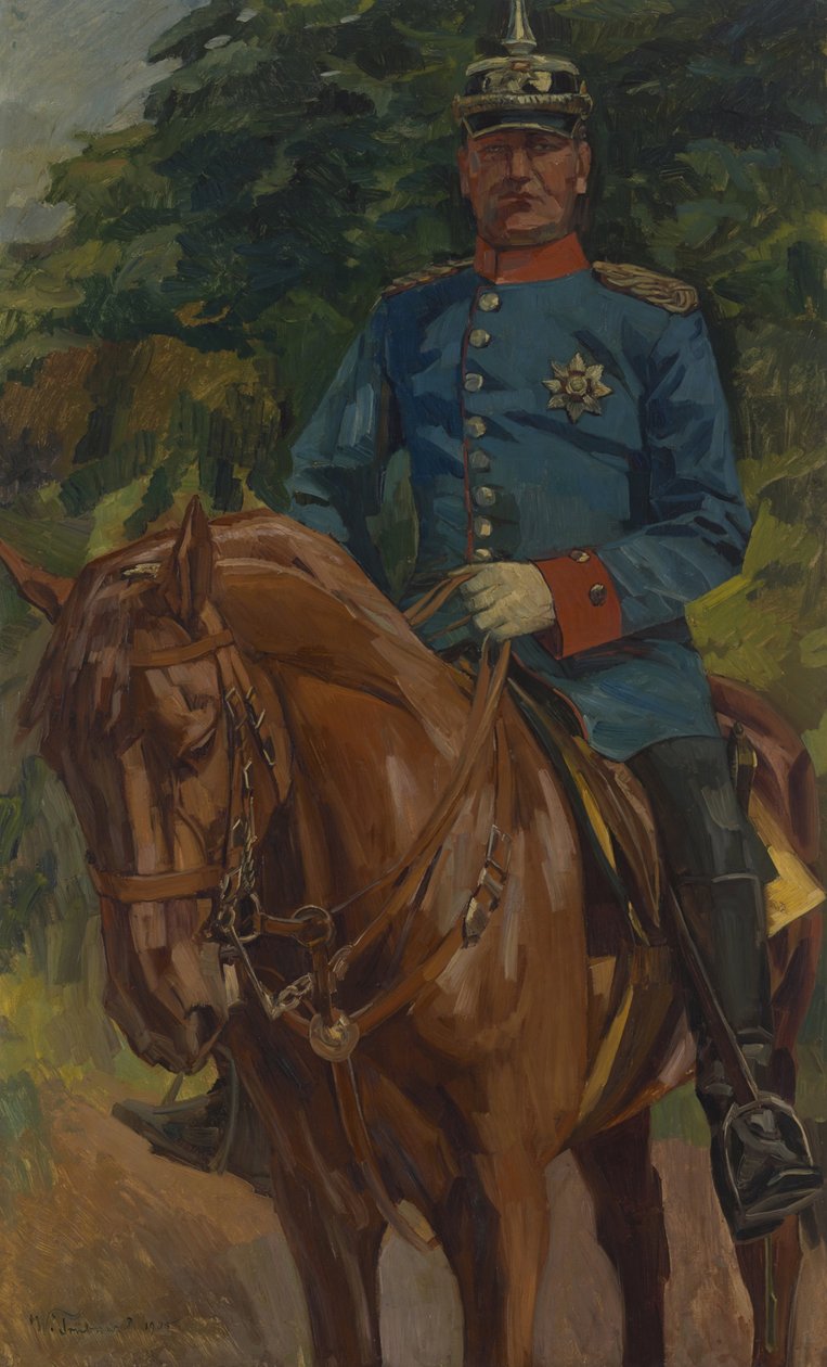 Reiterbildnis von Wilhelm Trübner