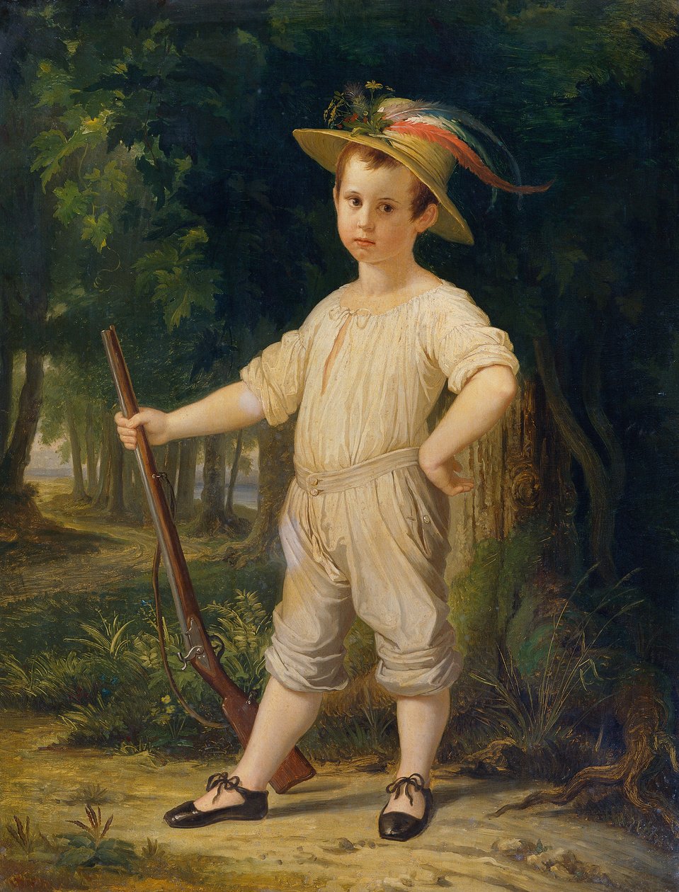 Der kleine Farmer von Wilhelm von Kaulbach