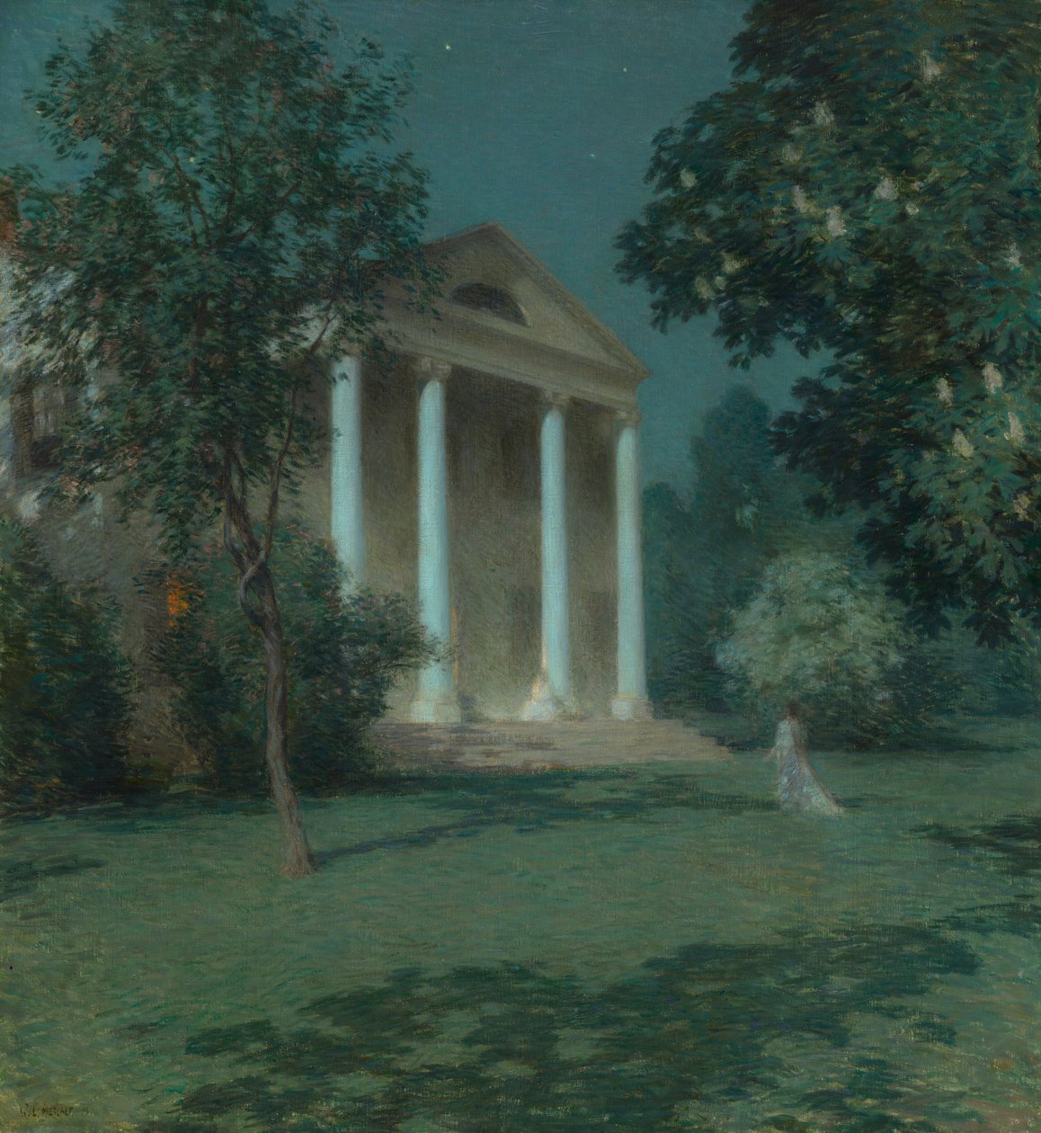 Mainacht von Willard Leroy Metcalf