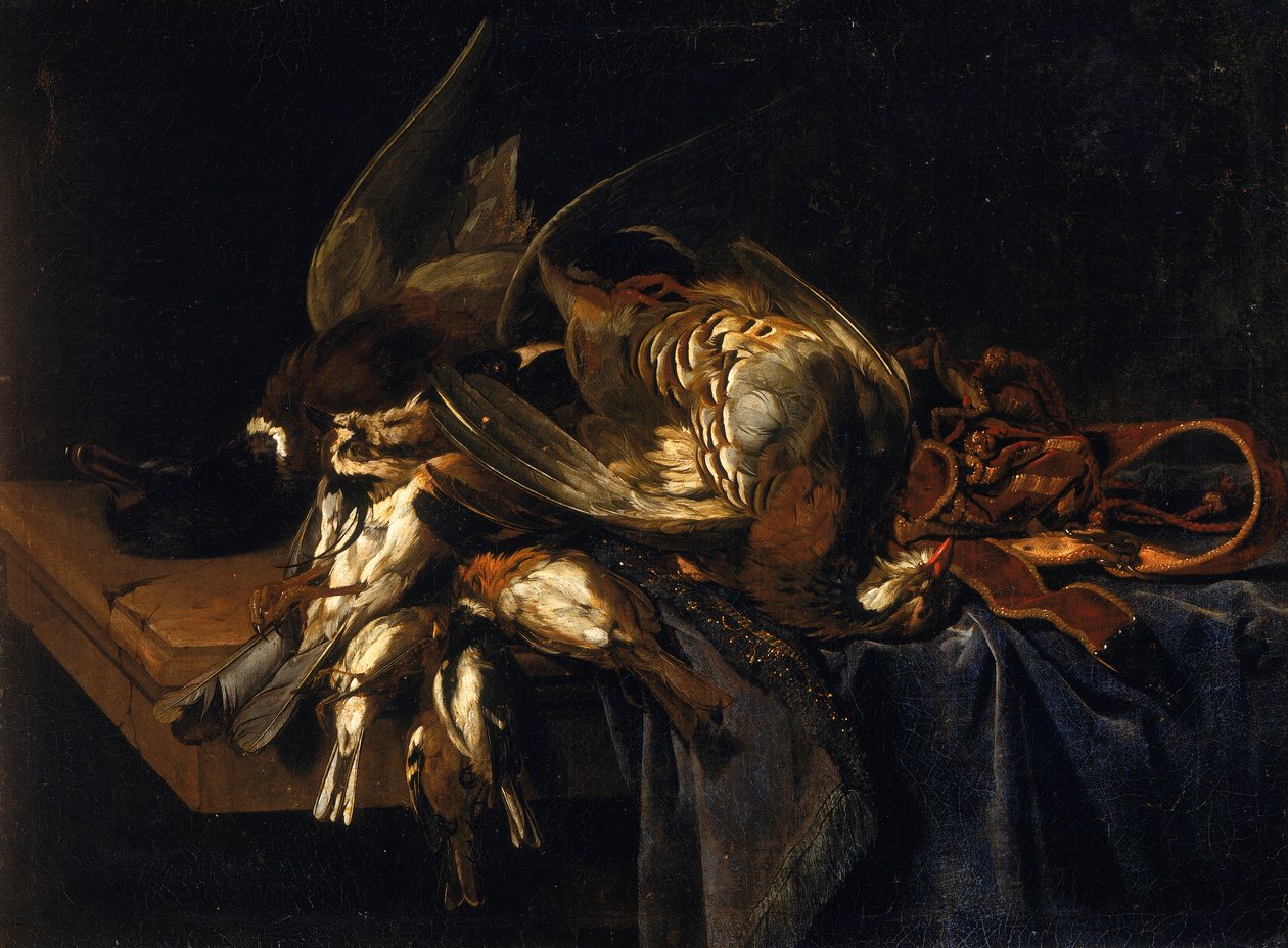 Stillleben mit Wild von Willem van Aelst