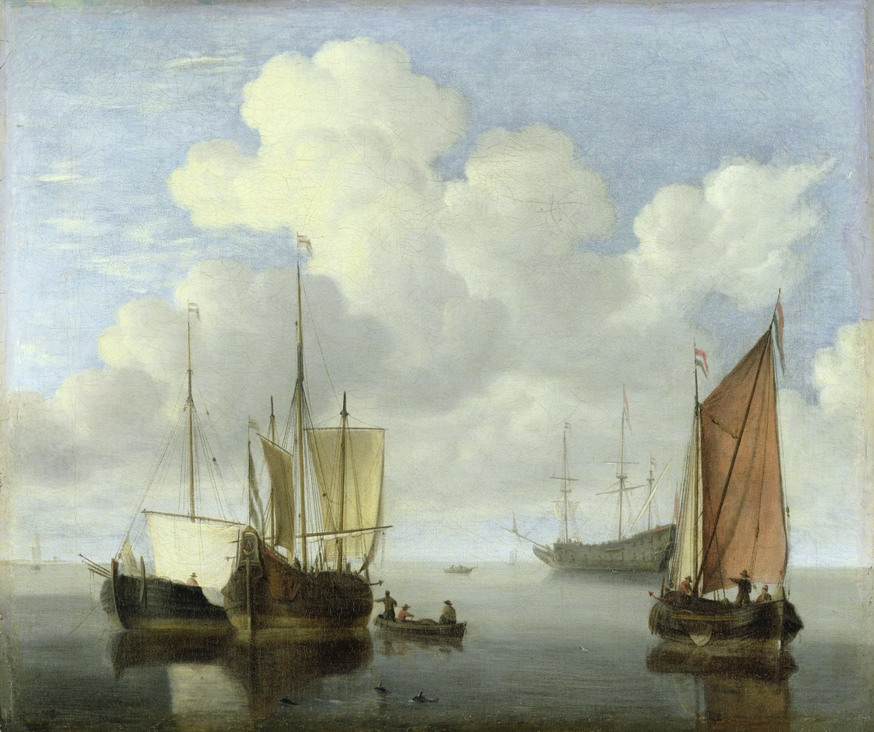 Meereslandschaft von Willem van de Velde the Younger