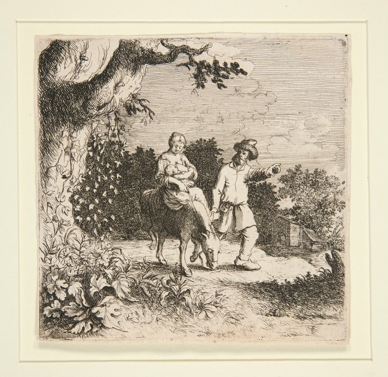 Die Flucht nach Ägypten von Willem Basse