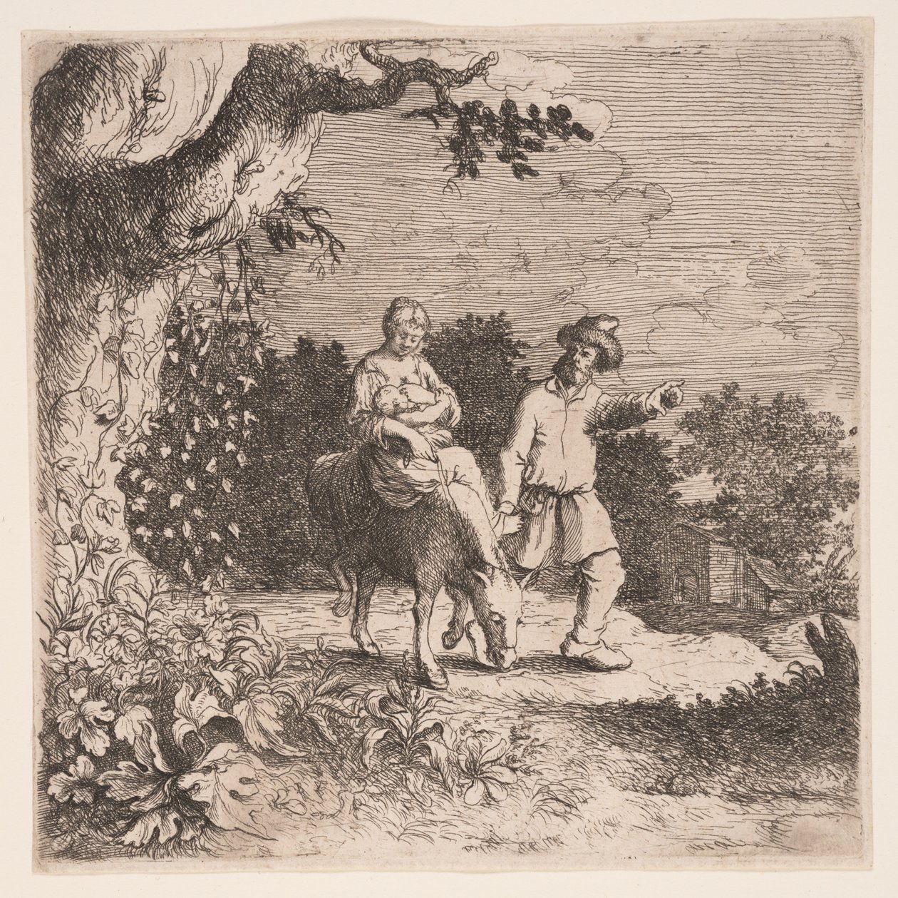 Die Flucht nach Ägypten von Willem Basse