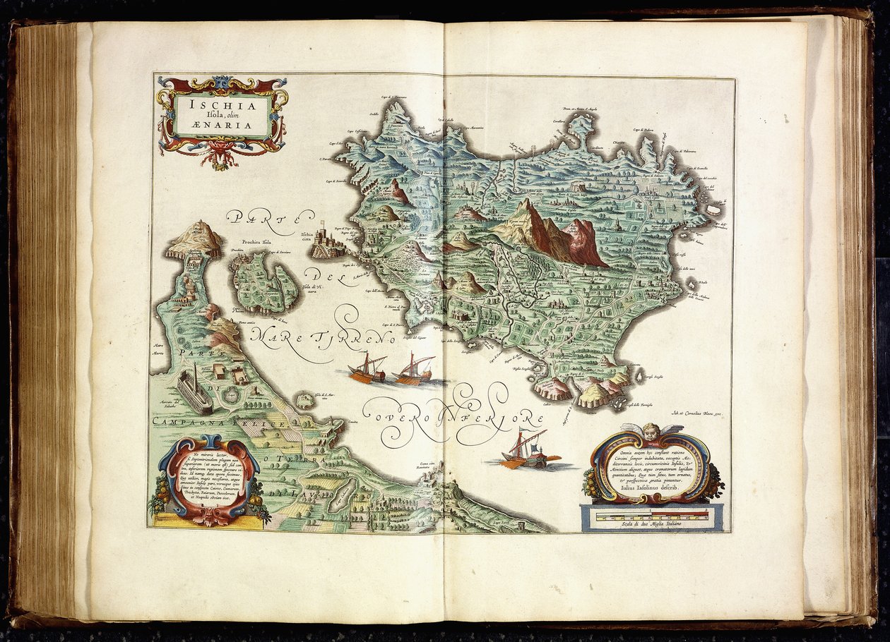 Ischia, 1642 von Willem Blaeu