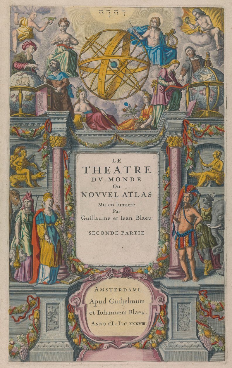 Le Theatre du Monde von Willem Blaeu