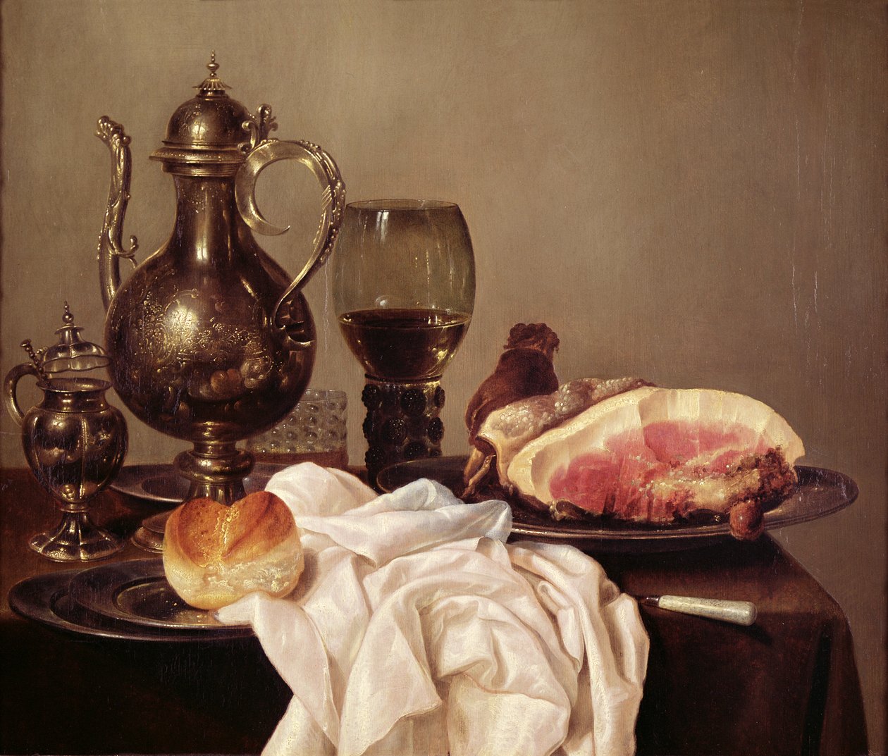 Frühstücksstillleben von Willem Claesz. Heda