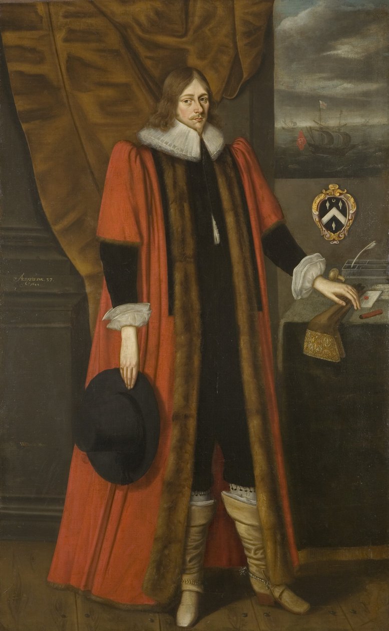 Porträt von Robert Yeamans von Willem Flessiers
