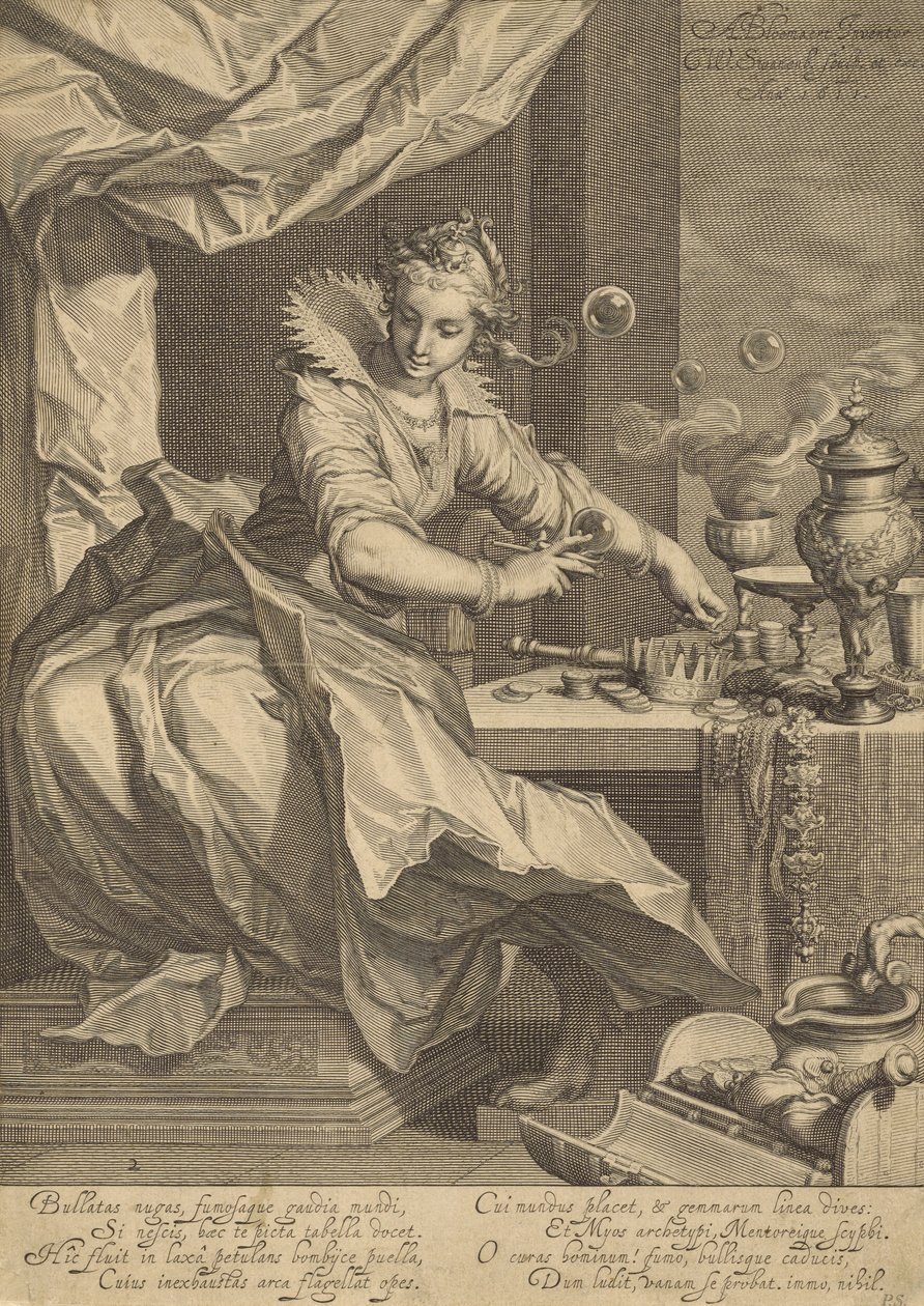 Vanitas von Willem Isaacsz van Swanenburg