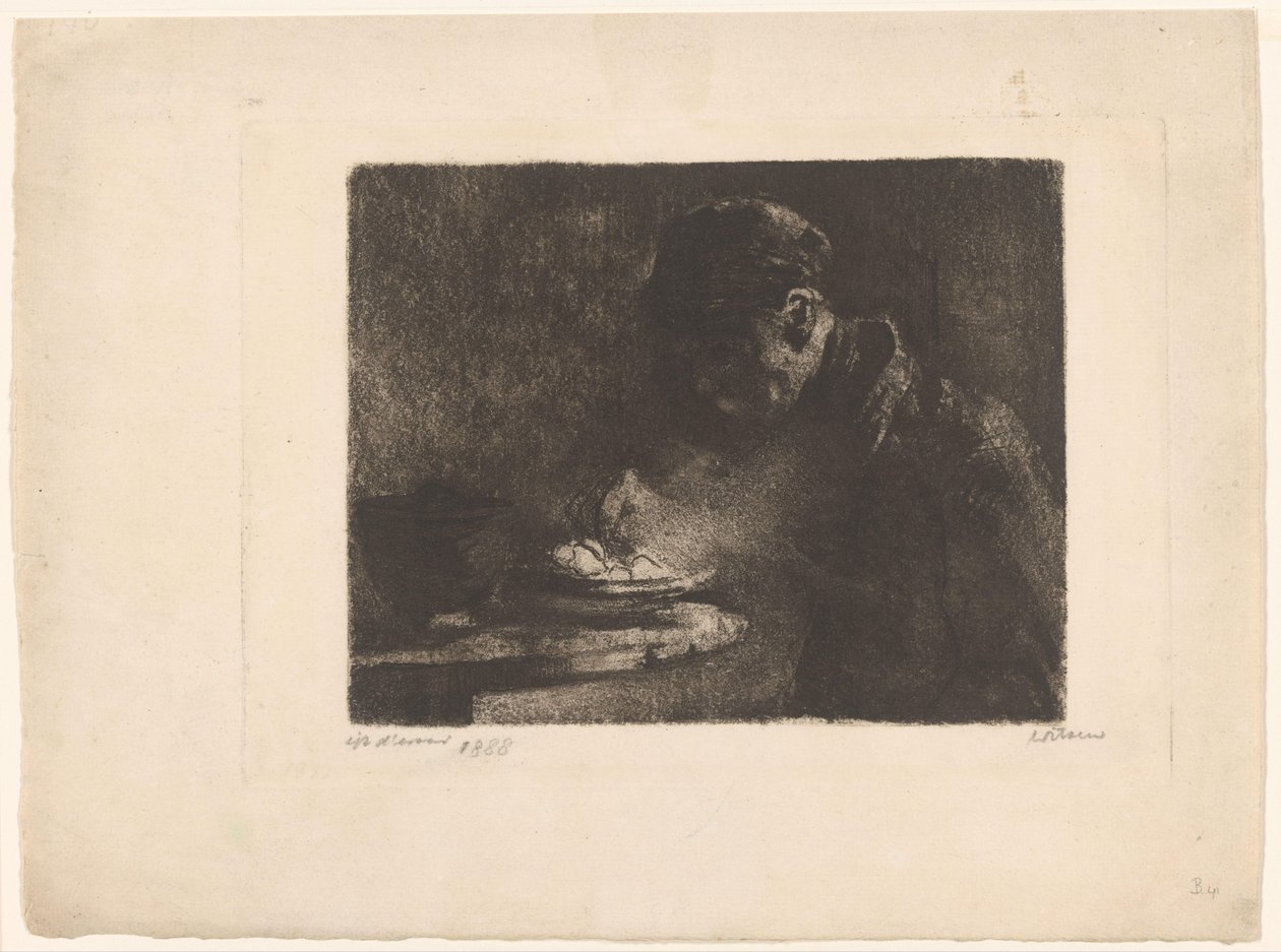 Essender Mann von Willem Witsen (signed by artist)