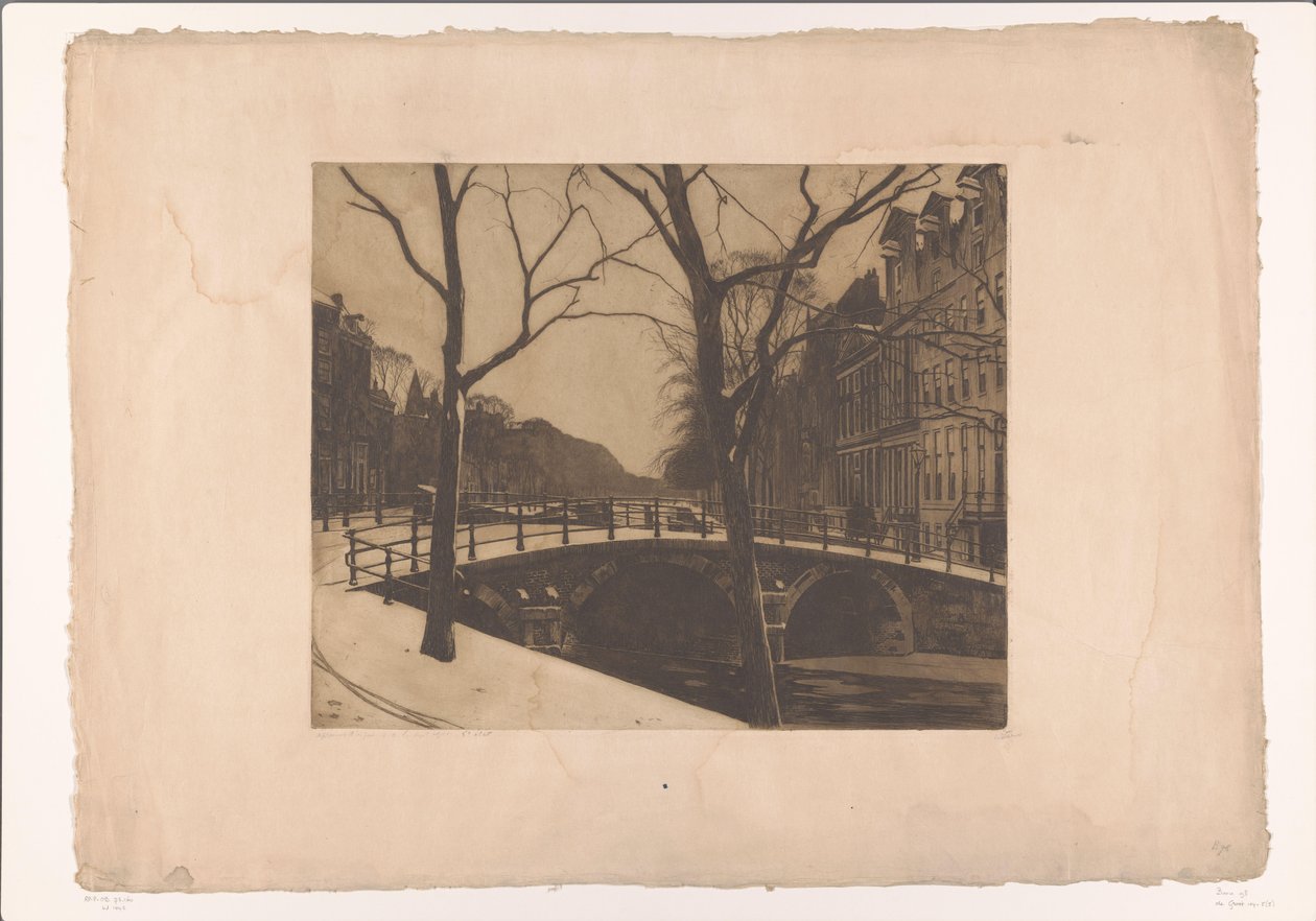 Herengracht, Amsterdam von Willem Arnoldus Witsen