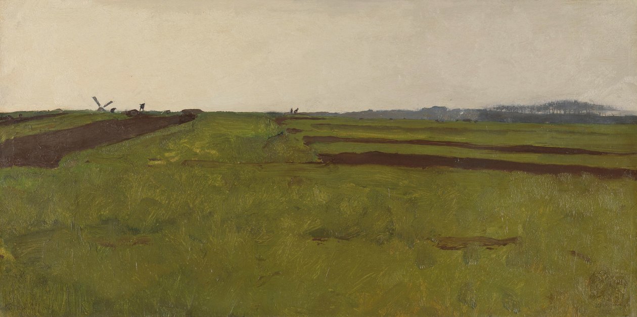 Landschaft mit Feldern von Willem Arnoldus Witsen