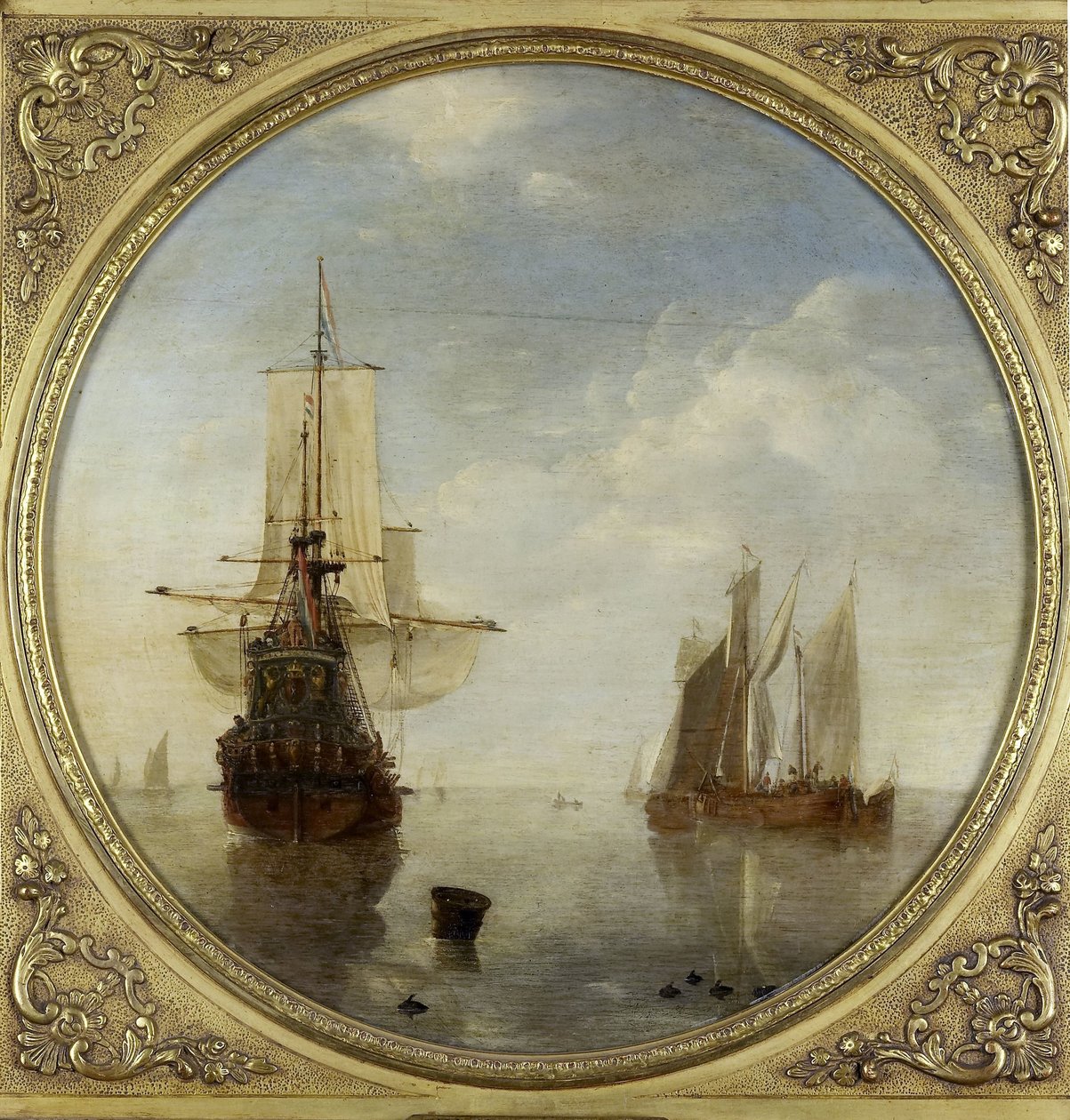 Schiffe vor Anker von Willem van de Velde (II)