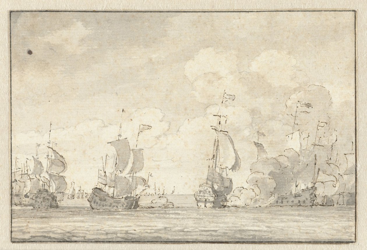 Seeschlacht von Willem van de Velde (II)