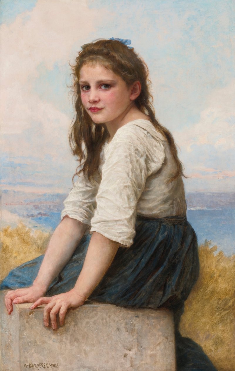 Am Meer von William Adolphe Bouguereau