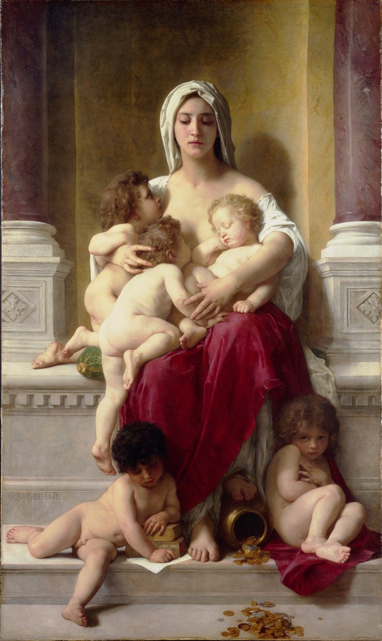 Nächstenliebe von William Adolphe Bouguereau