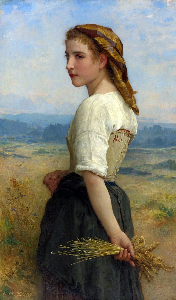 Ährenleserin von William Adolphe Bouguereau