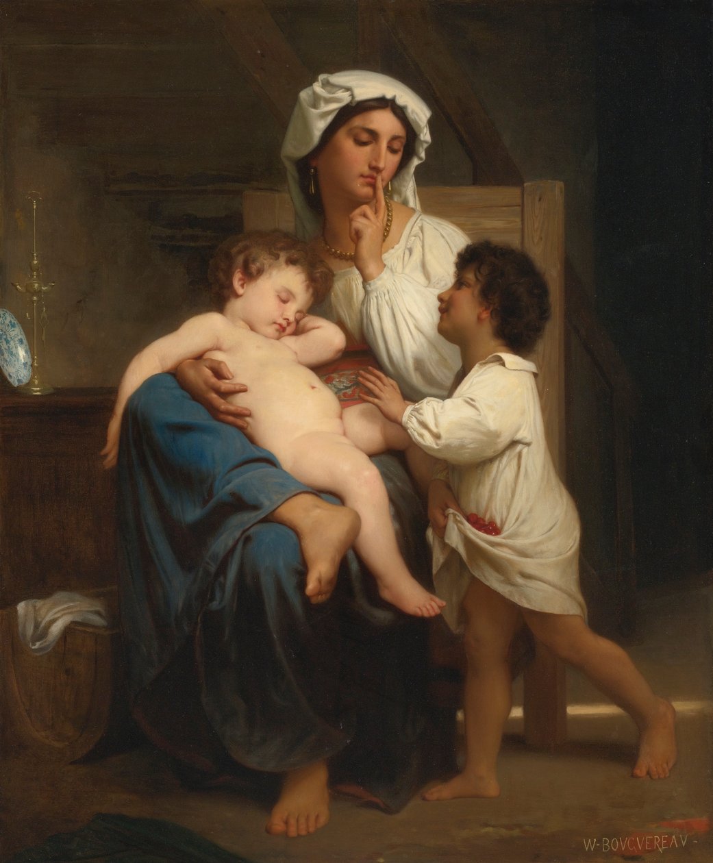 Der Schlaf von William Adolphe Bouguereau