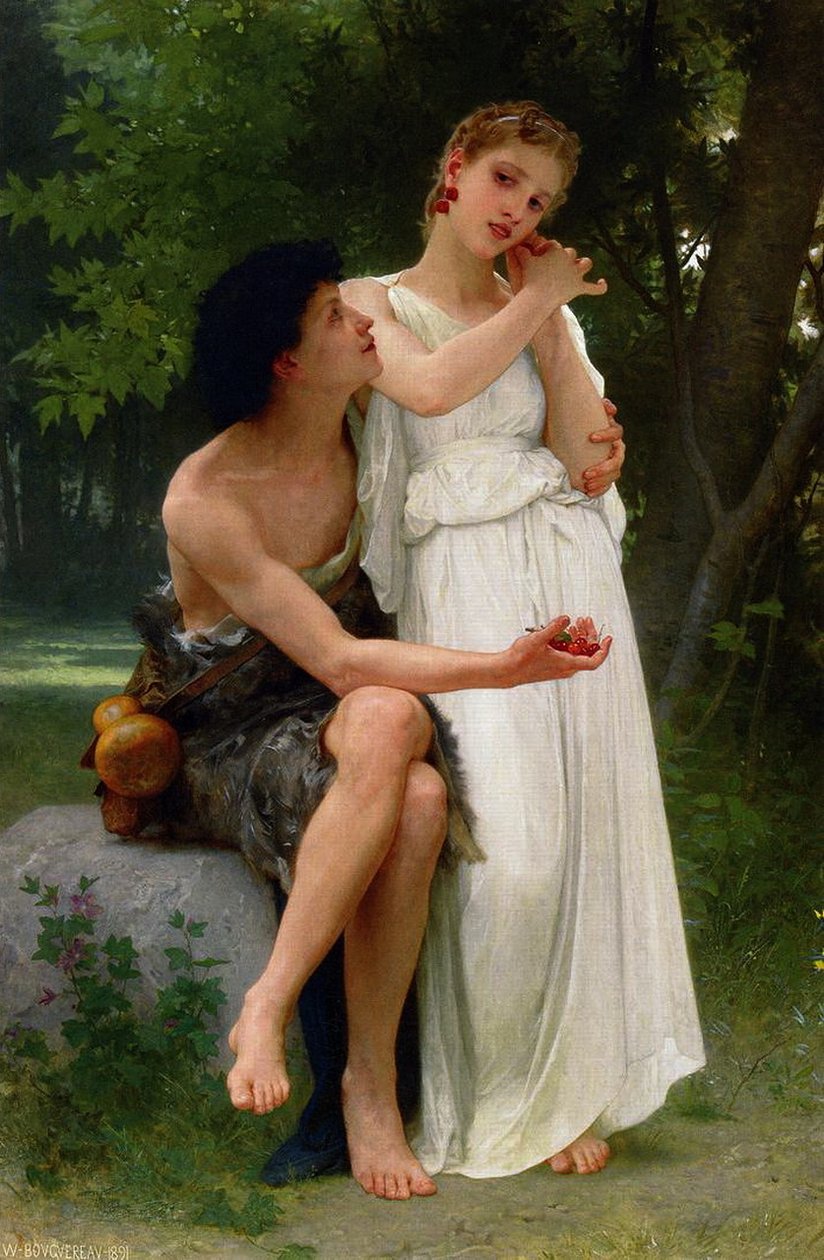 Die ersten Juwelen von William Adolphe Bouguereau
