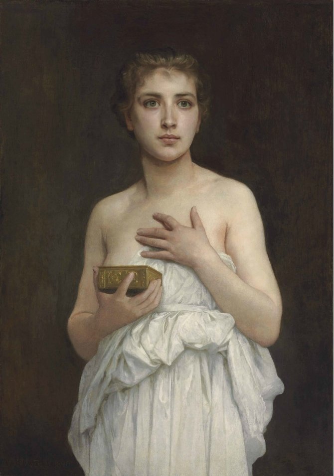 Pandora von William Adolphe Bouguereau