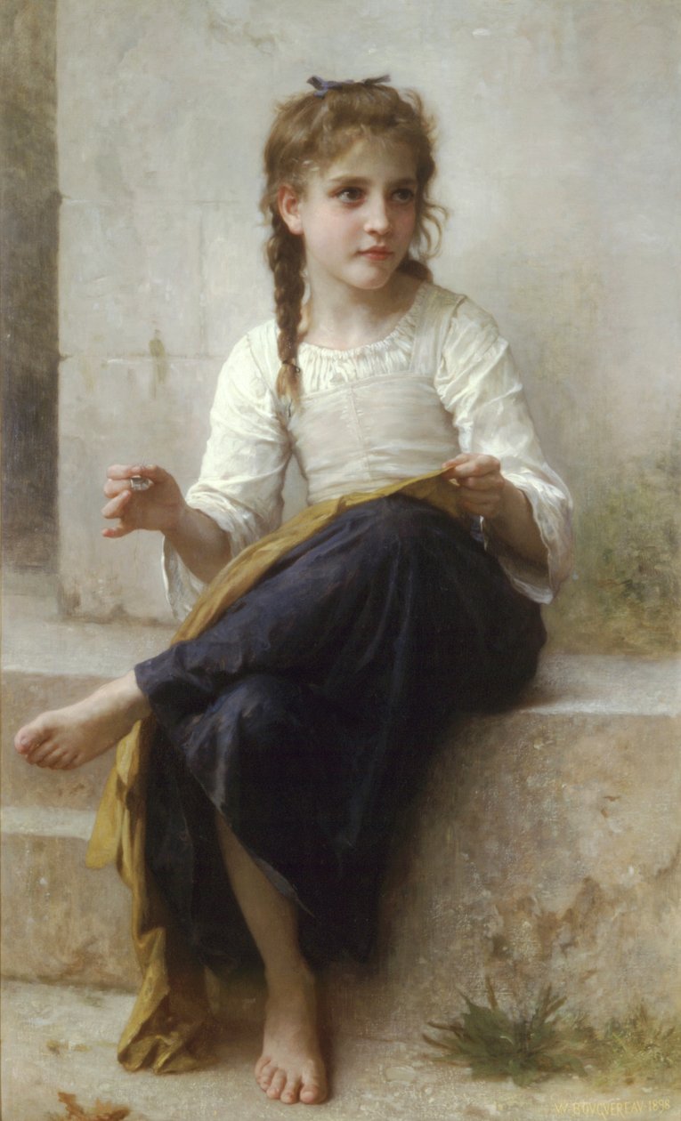 Nähen von William Adolphe Bouguereau