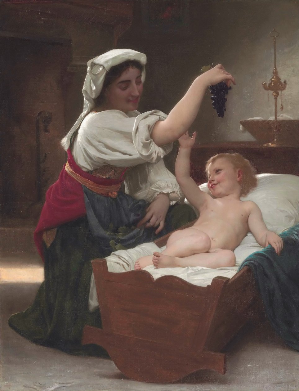 Die Trauben von William Adolphe Bouguereau