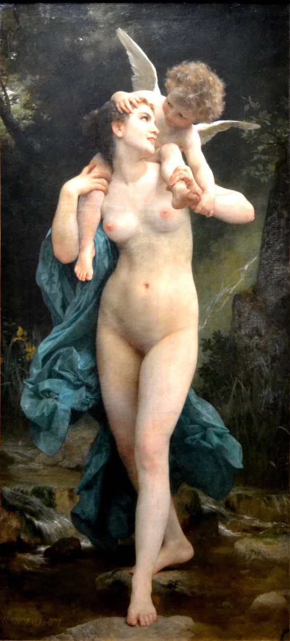 Jugend und Liebe von William Adolphe Bouguereau