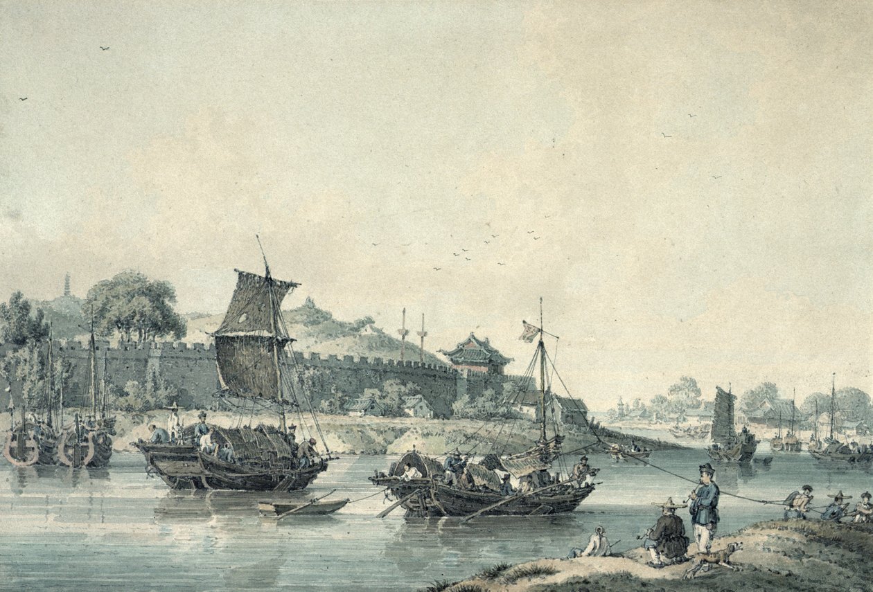 An einem der Flüsse Chinas von William Alexander
