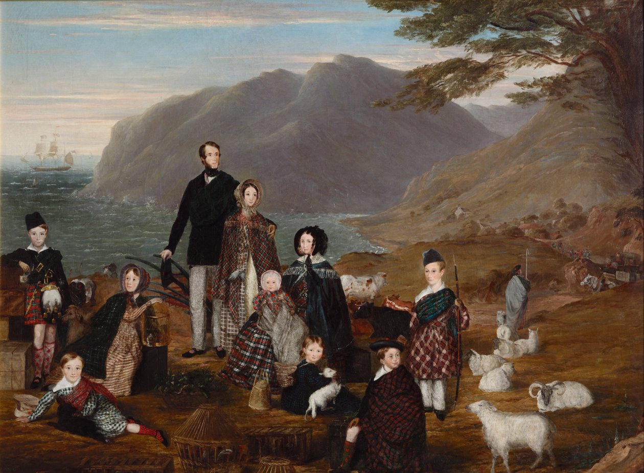 Die Auswanderer von William Allsworth