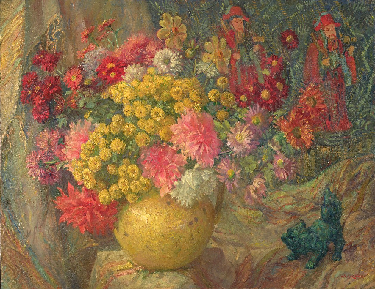 Üppiger Blumenstrauß, ca. 1930er Jahre von William Arthur Chase