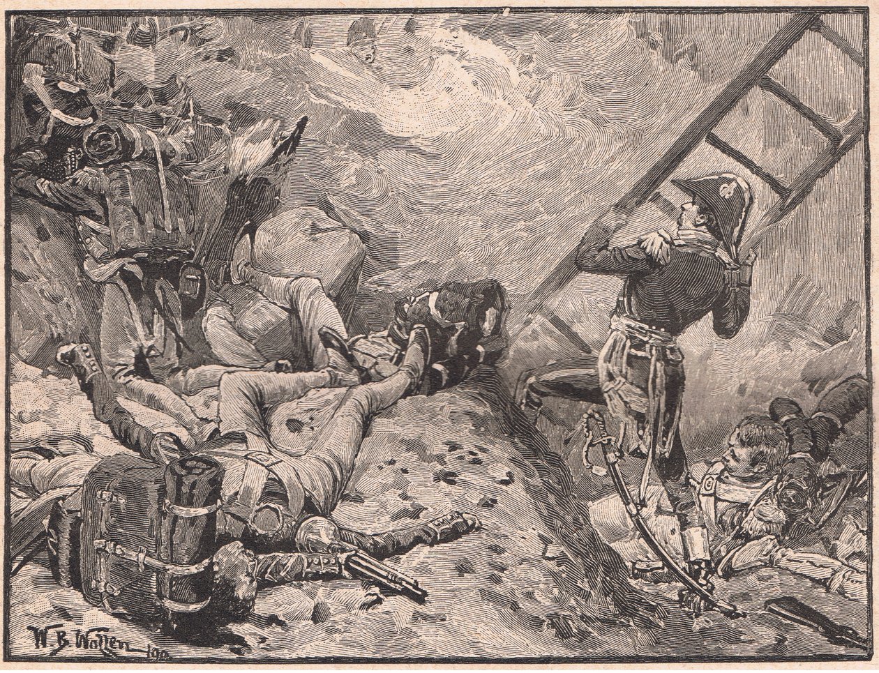 Marschall Lannes in Regensburg von William Barnes Wollen
