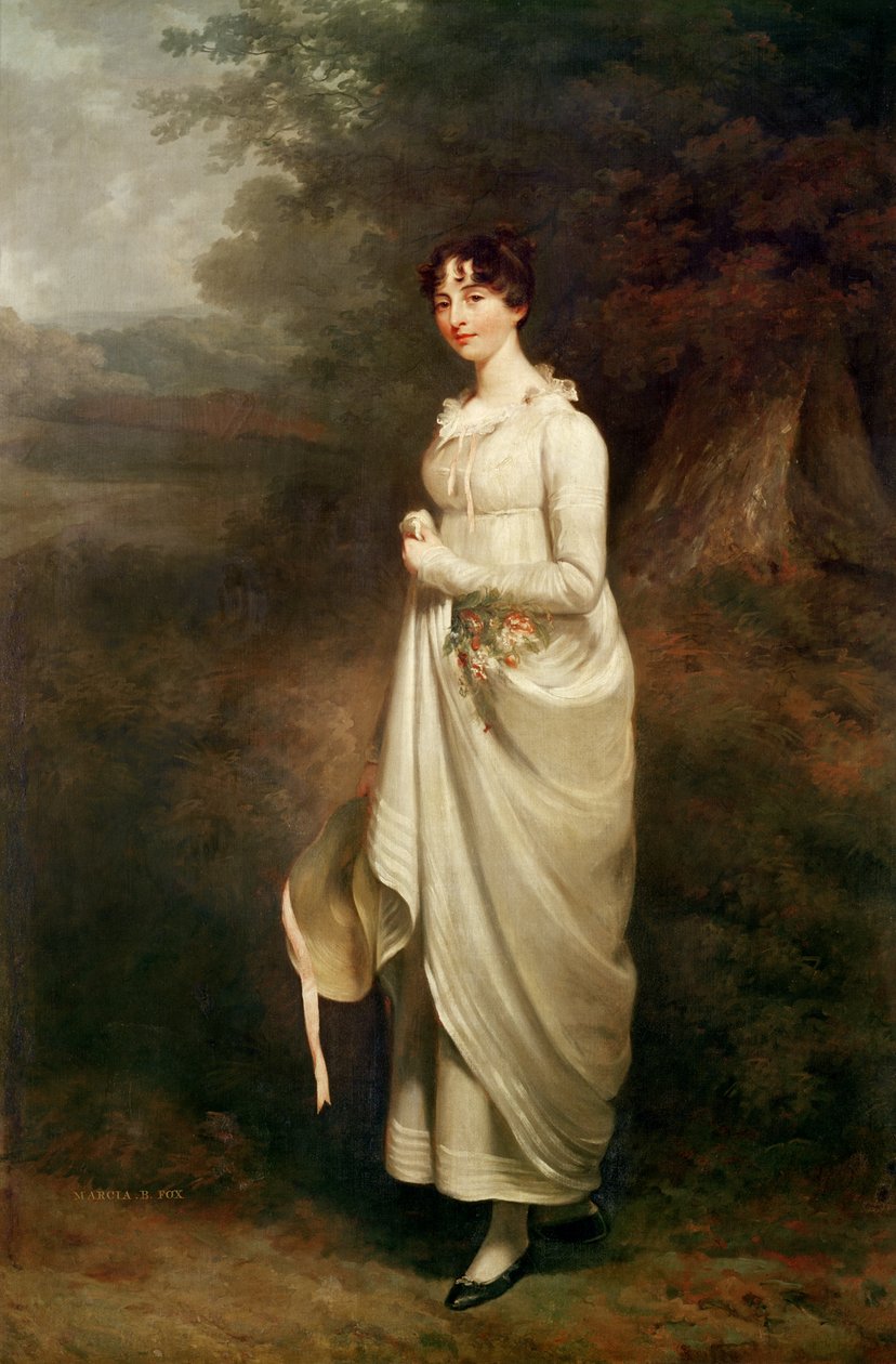 Porträt von Marcia B. Fox von William Beechey