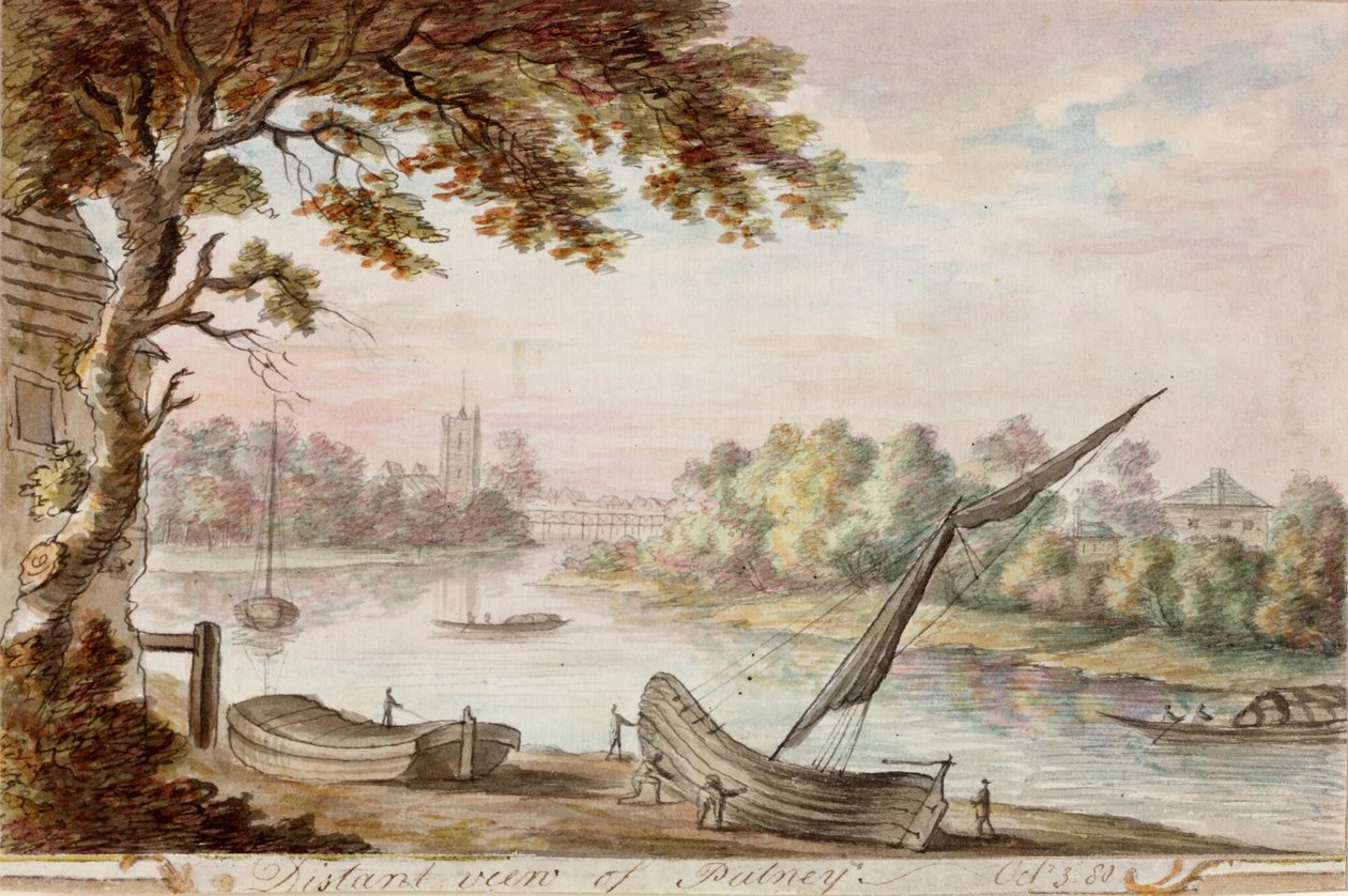 Fernsicht auf Putney von William Beilby