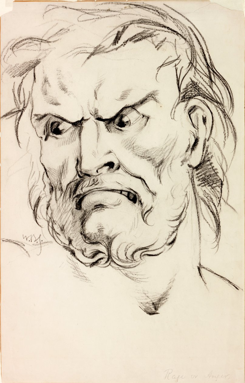 Wut oder Zorn von William Bell Scott
